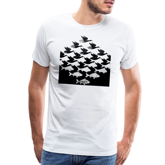MC Escher Sky and Water I Art T-Shirt